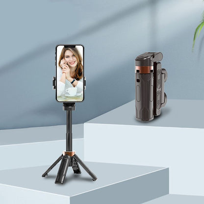 📸 Pocket Bluetooth Selfie Stick Tripod – Remote-Controlled 3-in-1 Phone Stand