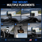 🚗🧲 Folding Magnetic Car Phone Mount – 360° Adjustable Design