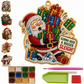 🎄✨ Christmas Pearl Art DIY Ornament Kit – Make & Hang Your Own Holiday Decor