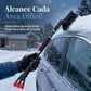 ❄️🚗 Extendable Car Snow Brush & Ice Scraper – Long-Reach Winter Tool