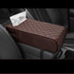 🚗✨ Car Armrest Pad with Tissue Holder – Memory Foam Console Cushion