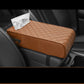 🚗✨ Car Armrest Pad with Tissue Holder – Memory Foam Console Cushion