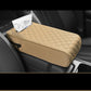 🚗✨ Car Armrest Pad with Tissue Holder – Memory Foam Console Cushion