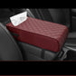 🚗✨ Car Armrest Pad with Tissue Holder – Memory Foam Console Cushion
