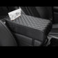 🚗✨ Car Armrest Pad with Tissue Holder – Memory Foam Console Cushion