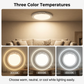 💡 Rechargeable LED Motion Sensor Ceiling Light – Wireless & Automatic