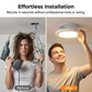 💡 Rechargeable LED Motion Sensor Ceiling Light – Wireless & Automatic