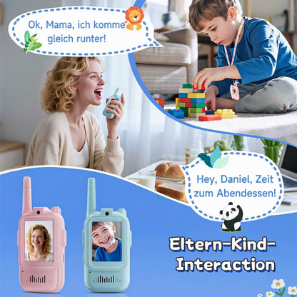 📹 Kids' Video Walkie Talkies – Live Video Chat & 3 Fun Voice Effects