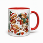 ☃️ Festive Snowman Ceramic Mug – Cozy Christmas Coffee & Hot Cocoa Cup
