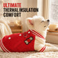 🐶 Plush Dog Jacket with Built-In Leash Rings – Cozy Pet Outerwear