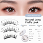 ✨ Glue-Free Magnetic Eyelashes – Soft Faux Mink Natural Lash Look