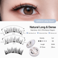 ✨ Glue-Free Magnetic Eyelashes – Soft Faux Mink Natural Lash Look