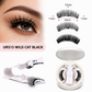✨ Glue-Free Magnetic Eyelashes – Soft Faux Mink Natural Lash Look