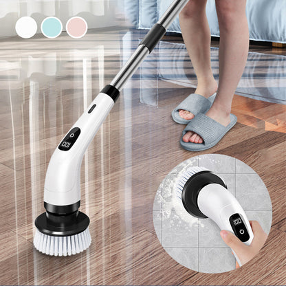 🧹 LIMITED-TIME 50% OFF! ✨ 8-in-1 Electric Cleaning Brush Set – Labor-Saving, Wireless, Multi-scene 🌊