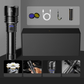 High-Intensity LED Laser Flashlight with Zoom