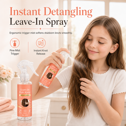 ✨ Leave-In Detangling Hair Spray – Frizz Control & Smooth Shine | 100ml