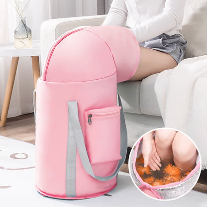 🛁 Collapsible Foot Soaking Tub – Deep Foldable Foot Bath Basin