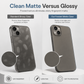 📱 Ultra-Thin Matte Phone Case – Soft TPU with Fingerprint-Resistant Finish