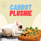 Carrot Plush Toy for Dogs – Interactive Pull-Out Toy | Carrot Patch Mat