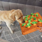 Carrot Plush Toy for Dogs – Interactive Pull-Out Toy | Carrot Patch Mat