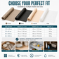 ✨ Easy-Tear Non-Slip Drawer Liner – No-Scissors Grid Shelf Mat