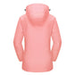 3-in-1 waterproof winter coat, fleece-lined, two-piece suit, ski and hiking jacket with hood