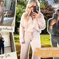💝LAST DAY PROMOTION 49% OFF!!🎀Women's 2 Piece Casual Outfits Sweatsuit Set