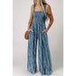🏖️Hot Sale 49% OFF🌼Women’s Casual Print Sleeveless Overalls Jumpsuits 2